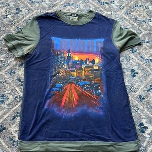 D&G London T-Shirt with skyline in 100% Cotton